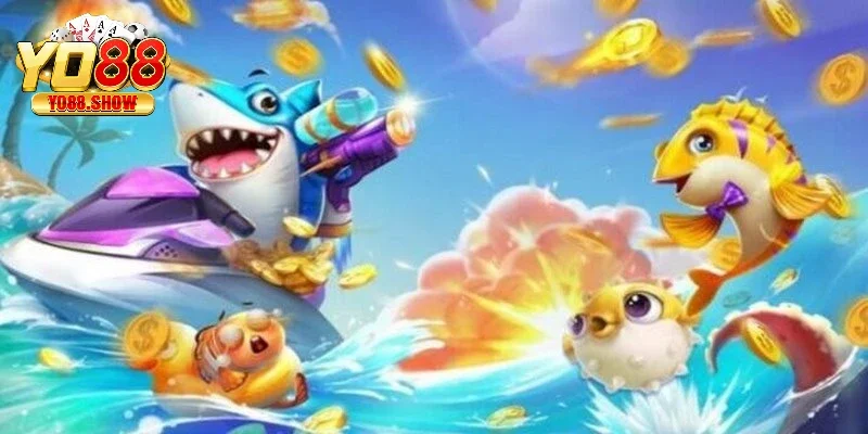 Truy cập vào trang web chính thức của cổng game để tiến hành săn cá